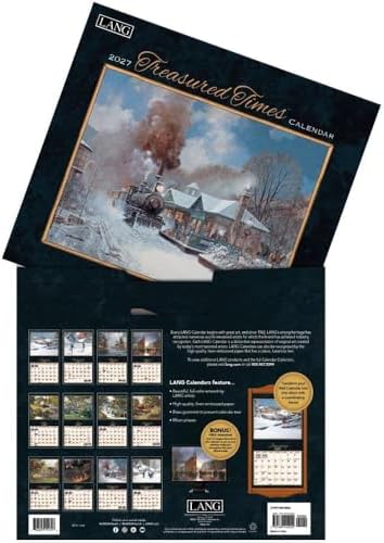 Treasured Times 2027 Wall Calendar by D.R. Laird - Image 2