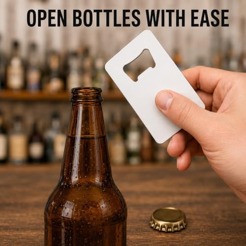 QTLCOHD 60 Pack Credit Card Bottle Opener - Image 3