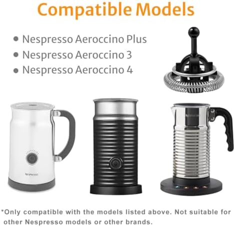 Whisks Compatible with Nespresso Aeroccino 3/4/Plus Milk Frother Replacement - Image 2