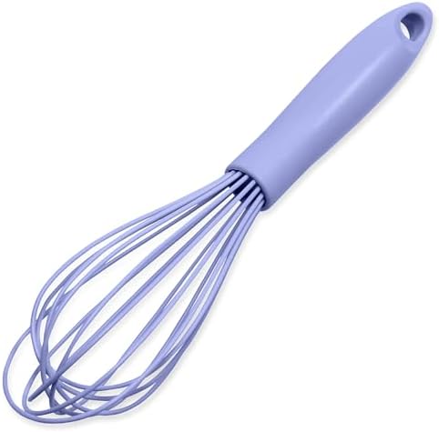 Chef Craft Premium Silicone Wire Cooking Whisk, 10.5 inch, Pastel Blue by ChefCraft