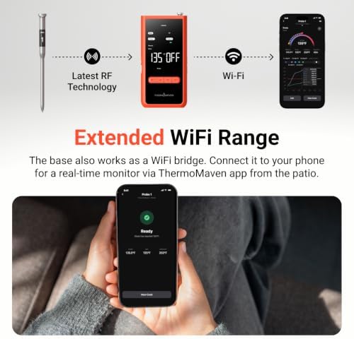 ThermoMaven Smart WiFi Wireless Meat Thermometer - Image 6