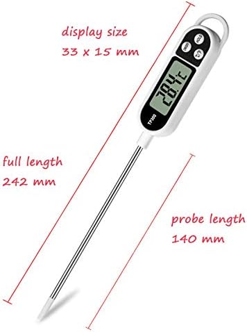Digital Meat Food Thermometer for Cooking Kitchen BBQ, Probe Instant Read - Image 2