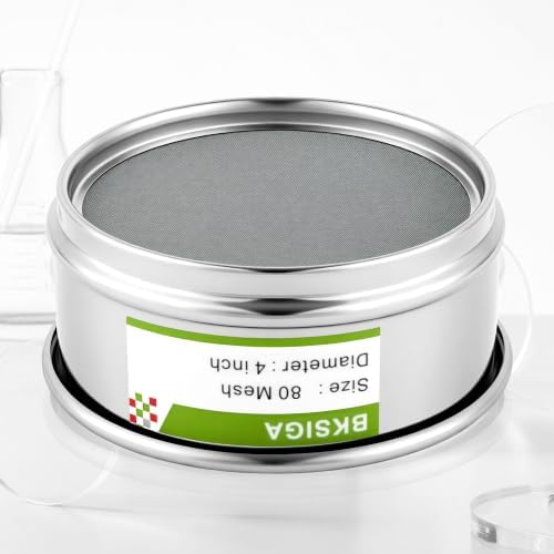 304 Stainless Steel Wire Cloth Lab Sieves, 80 Mesh Test Sieve - Image 3