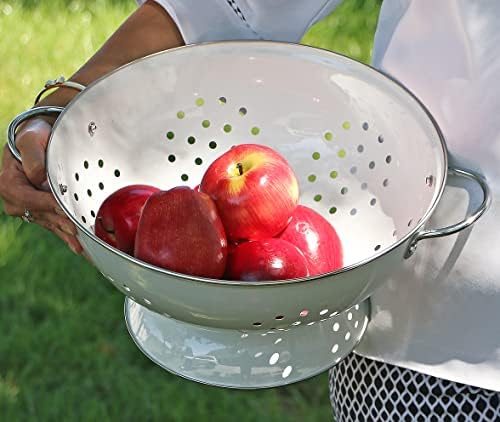 Reston Lloyd Calypso Basics Extra Large Enameled Colander - Image 5