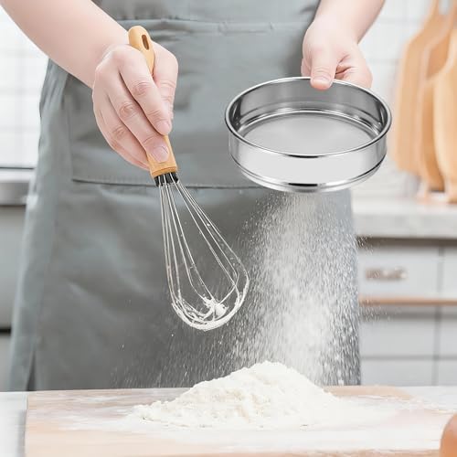 PATIKIL 70 Mesh Lab Sieve, 5.9" Diameter Sifting Screen 304 Stainless Steel - Image 6