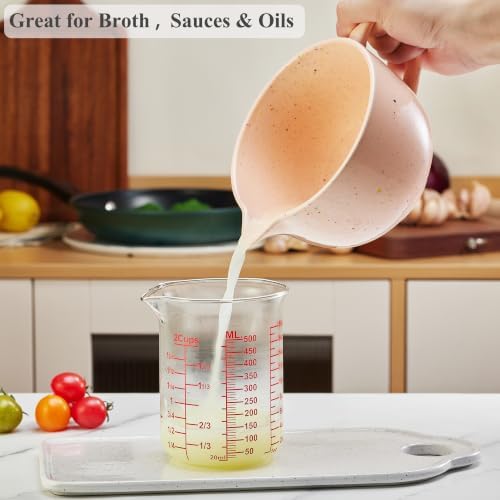 Ackers BORO3.3 Borosilicate Glass Measuring Cup, 500 ml - Image 5