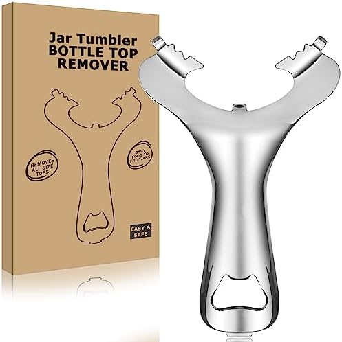 Mason Jar Opener No Lid Dents or Damage Multifunctional Tool by Bxgnip
