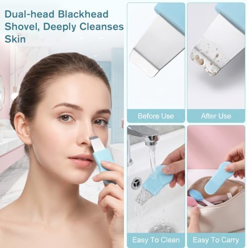 Blackhead Remover Tool Blackhead Scraper Silicone Cleansing Brush - Image 6