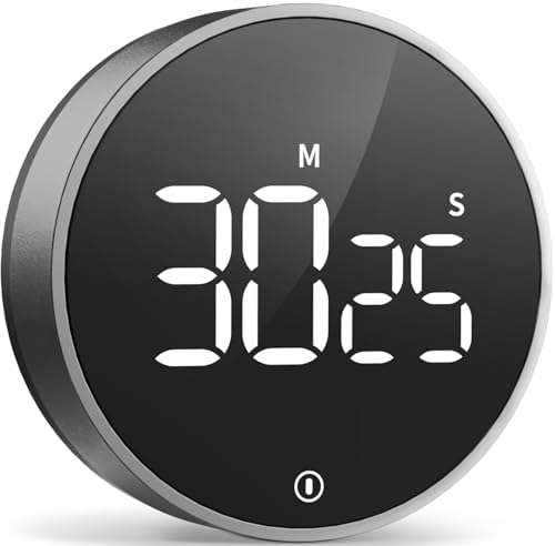 Digital Magnetic Kitchen Timer & Stopwatch by Home