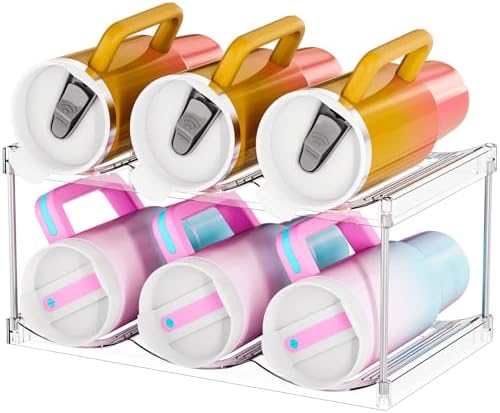 Stackable Water Bottle Organizer by SuoxingStorage