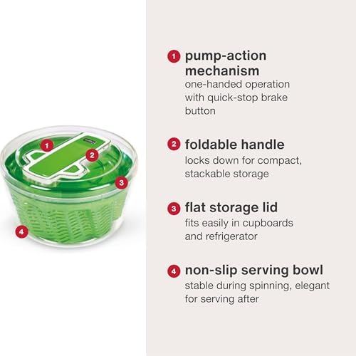 Zyliss Swift Dry Salad Spinner Large - Image 4