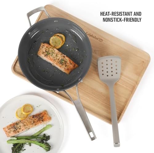 Calphalon Edge Silicone Slotted Turner, Flexible Silicone Slotted Spatula - Image 3