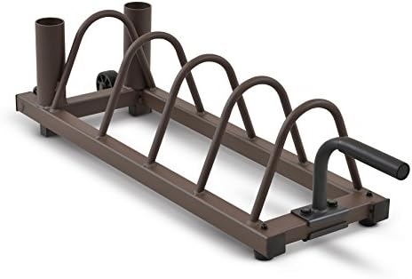 Steelbody Horizontal Plate and Olympic Bar Rack Organizer by Steelbody