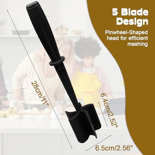 Meat Masher, 5 Curve Blade - Image 2