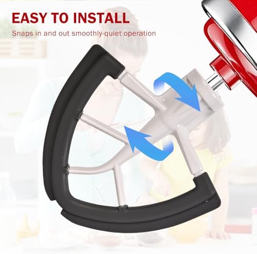 Flex Edge Beater for KitchenAid 4.5/5 Qt Tilt-Head Mixer – Flexible Silicone - Image 6