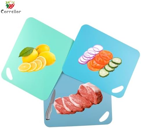 Plastic Flexible Cutting Mats for Kitchen, Cutting Board Sheet for Kitchen - Image 6