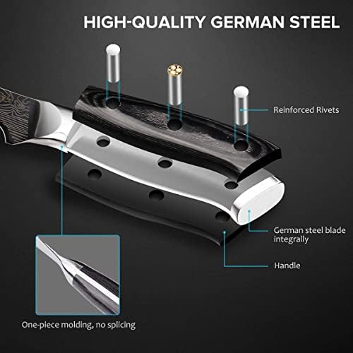 MOSFiATA 6" Boning Knife, Sharp Kitchen Cooking Knife - Image 5