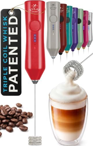 Zulay Kitchen Rechargeable Milk Frother Handheld by ZulayKitchen
