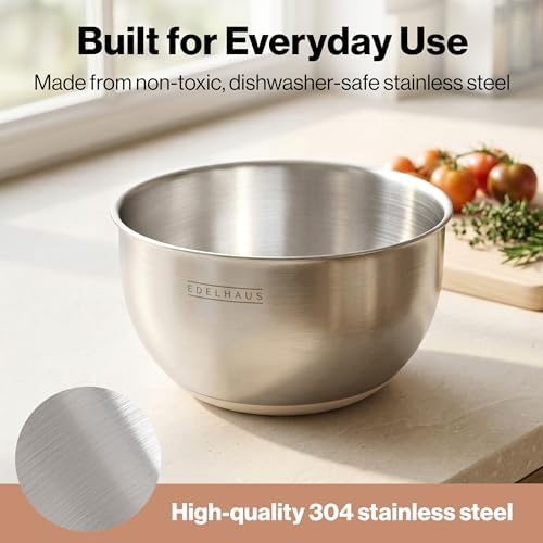 EDELHAUS Salad Spinner Stainless Steel - Image 6