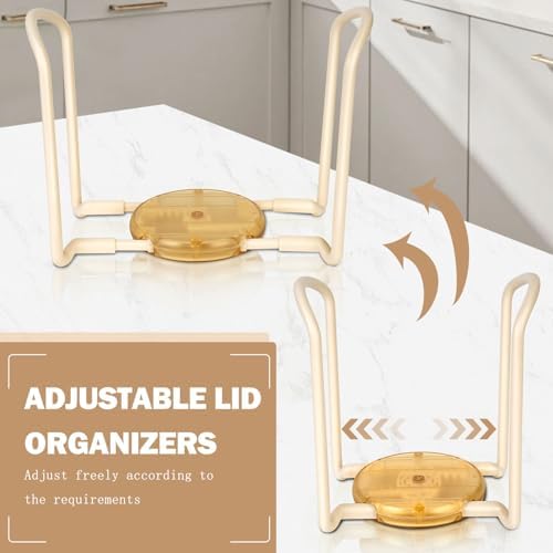 Adjustable Lids Organizer for Rubbermaid Brilliance Lids - Image 6