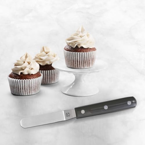 King Arthur Baking Company Offset Spatula, Japanese Stainless Steel, 4-Inch - Image 3