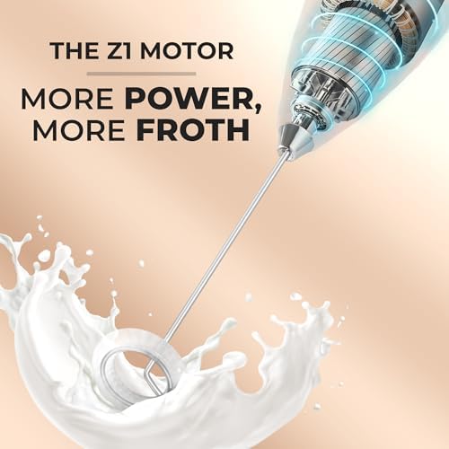 Zulay Kitchen Powerful Milk Frother Wand - Image 3