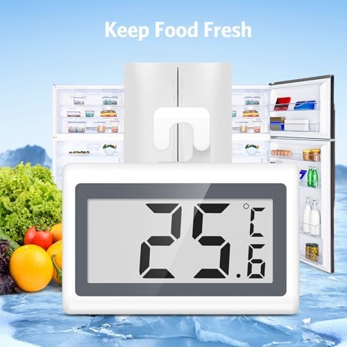 AMIR Upgraded Digital Refrigerator Thermometer, Fridge Freezer Thermometer - Image 4