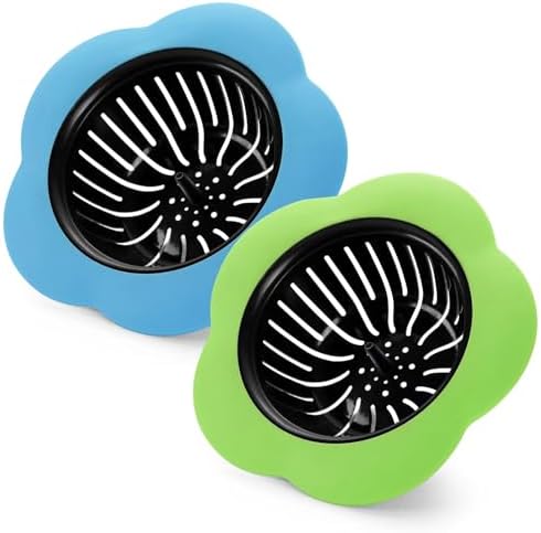 2 Pcs Kitchen Sink Strainer, Upgraded Silicone Sink Drain Strainer by Unknown