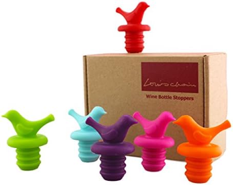 Little Bird Wine Bottle Stopper, Silicone Stoppers, Leak Proof, Decorative - Image 4