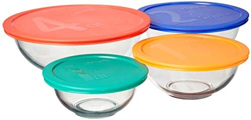 Pyrex Smart Essentials Glass Bowls by Pyrex