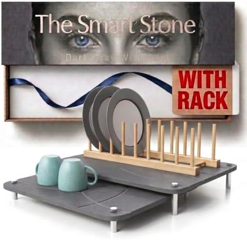 Nested Dish Drying Stone Mat by FEDBB