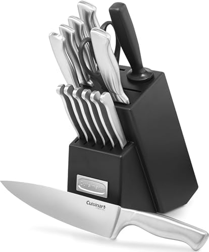 Cuisinart 15-Piece Stainless Steel Hollow Handle Block Set, C77SS-15PK by Cuisinart