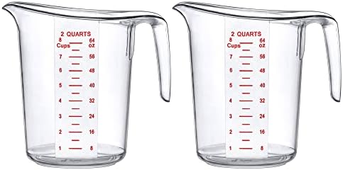 Amazing Abby - Melissa - 64-Ounce Plastic Measuring Pitcher, 8-Cup Food-Grade - Image 4