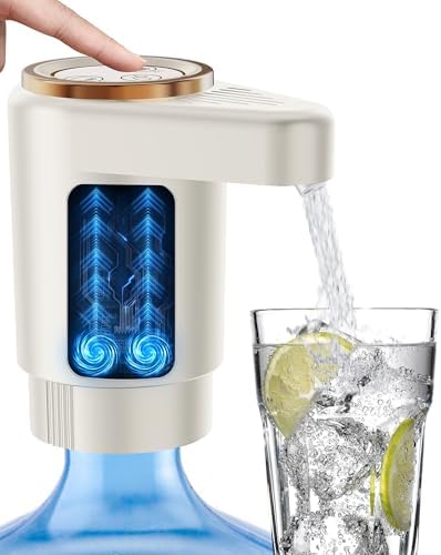 Water Jug Pump for 5 Gallon Bottle – Portable Electric USB-C Charging Dispenser by Unknown