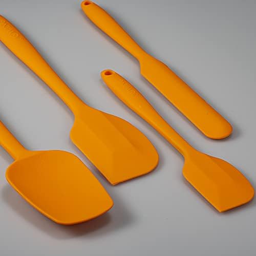 4 Piece Silicone Spatula Set, Flexible Heat Resistant Non-scratch Baking - Image 6