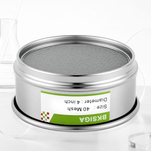 304 Stainless Steel Wire Cloth Lab Sieves, 40 Mesh Test Sieve - Image 3