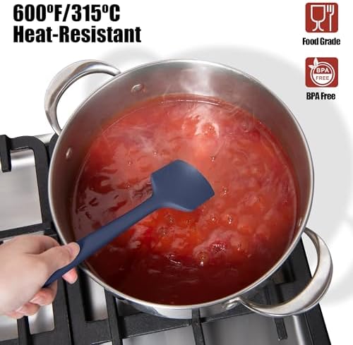 Doosu 600°F Heat Resistant Silicone Large Spatula - Image 3