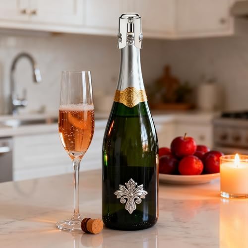 Champagne Stoppers for Bottles, Pafusen Champagne Sealer Stopper, Stainless - Image 5
