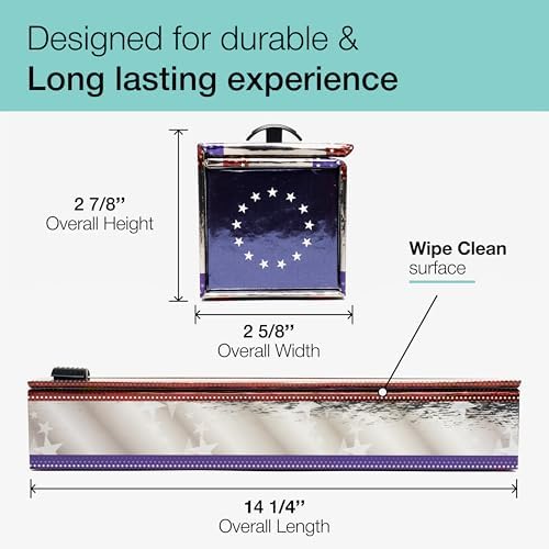 ChicWrap Patriotic Aluminum Foil Dispenser - Image 4