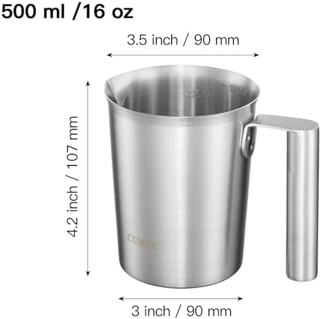 CURTA 18/8 Stainless Steel Measuring Cup - Image 3