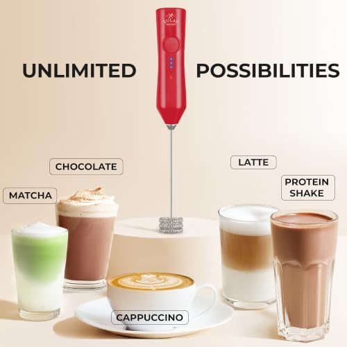 Zulay Kitchen Rechargeable Milk Frother Handheld - Image 6