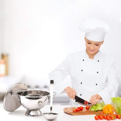 Stainless Steel Soup Ladle Set Long Handled Spoons - Image 6