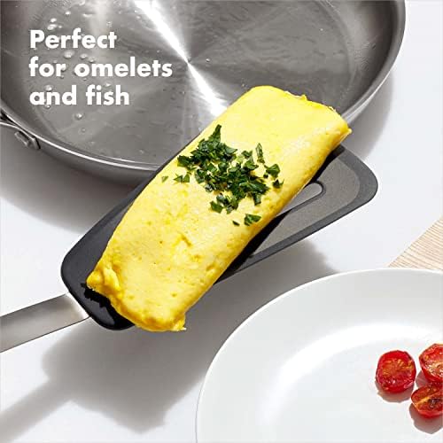 OXO Good Grips Silicone Flexible Omelet Turner - Image 3