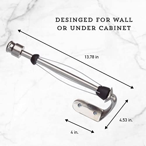 Kamenstein Perfect Tear Wall Mount Paper Towel Holder, Patented Design - Image 4