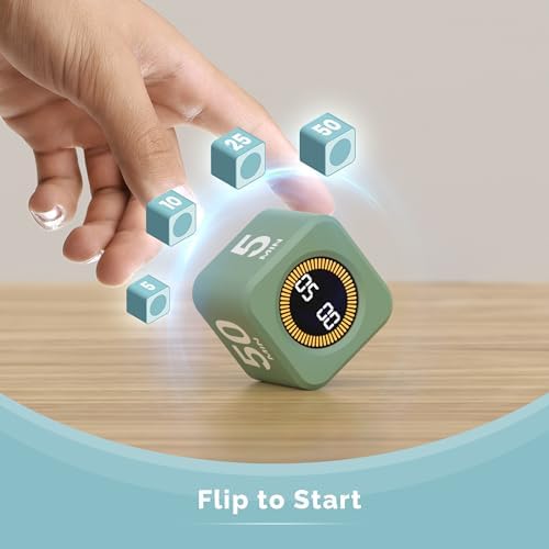 KADAMS Pomodoro Cube Timer Productivity Visual Timer - Image 2