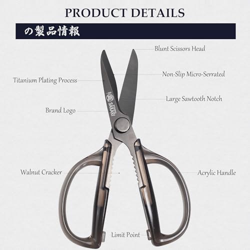 MITSUMOTO SAKARI Detachable Poultry Shears - Image 5