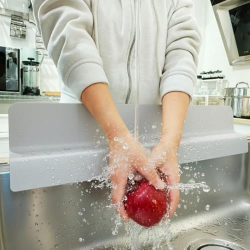 Kitchen Sink Splash Guard 23"/18" Silicone Water Guard by Unknown
