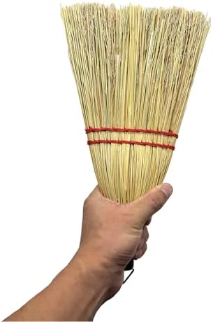 12 Inch Corn Handmade Broom Mini Whisk Made of Natural Corn Broom Straw - Image 4