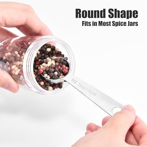 Doosu 18/8 Stainless Steel Measuring Spoons - Image 5