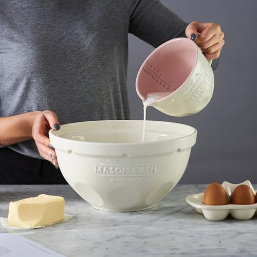 Mason Cash Innovative Kitchen 1 Litre Tilting Measuring Jug | Stoneware Jug - Image 5
